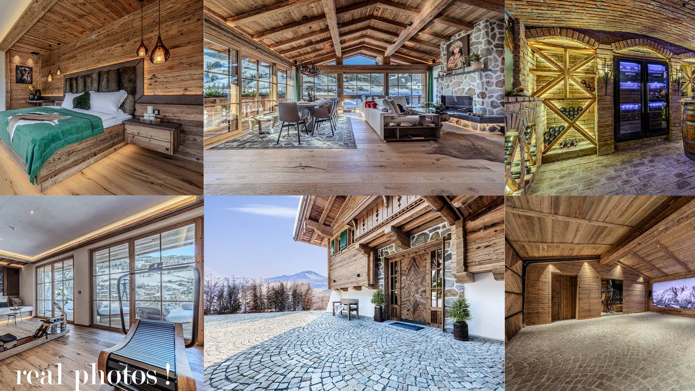 Πραγματικές φωτογραφίες του ολοκληρωμένου έργου Mountainments ONE που δείχνουν την ακρίβεια σε σχέση με τα 3D της gmsvision.